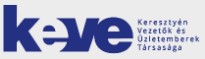 KEVE – Keresztyén Vezető és Üzletemberek Társasága logója